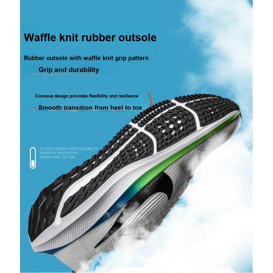 Nike Air Zoom Pegasus 40 Gs Platinum Tint White Green Strike Black DX2498-006