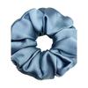 Nuovo Stile Europeo e Americano Semplice Blu Navy Scrunchie di Alta Gamma per Capelli Accessorio per Capelli Grande Fiore per la Testa Elegante Versatile Trendy