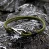 New Design 3mm Thin String Bracelet For Men Handmade Unfading Nautical Wrap Rope Braslet Lucky Red Thread Braclet Pulseria Homme