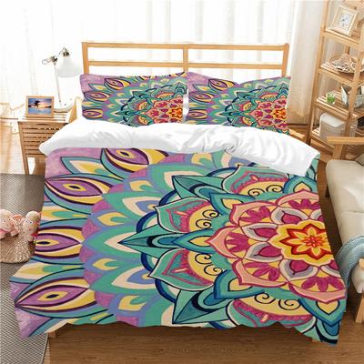 Bohemian Stil Bettwäsche Zwei Drei-teiliges Set Polyester 3D Digitaldruck