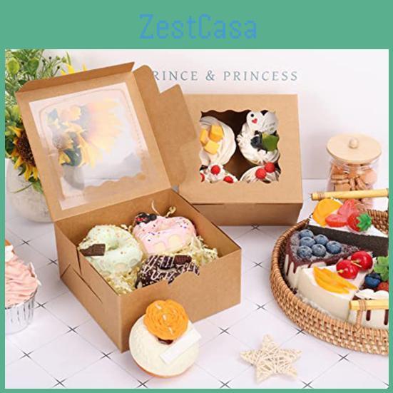 Box Durable Window Visible Cake Transparent Keep Clean