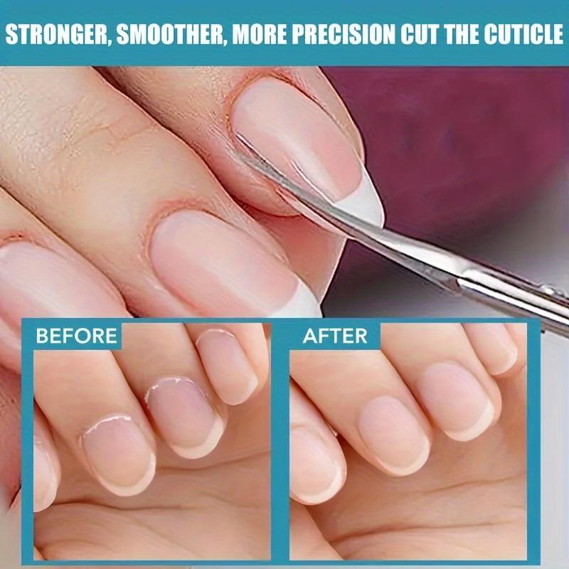 1pc Professional Dual Function Keratin Scissors - Small Scissors for Eyebrow, Eyelash, Nail Trimming and Beauty-