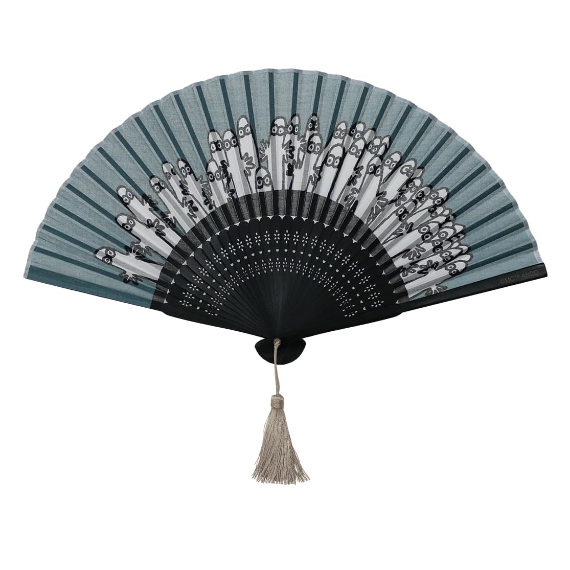 

Складной веер Муми-тролль, идеальный в качестве подарка, в коробке, 4580155444967 (13. Хаттифаттнер)