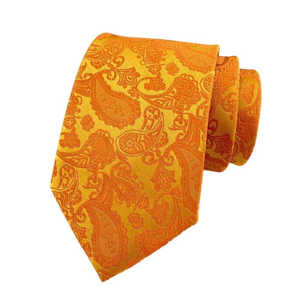 8cm Men Necktie Business Floral Ties Fashion Paisley Tie Wedding