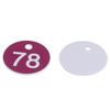 50Pcs Numbered 51-100 Numbered Labels Round Shape Animal Husbandry Tags  Beekeeping