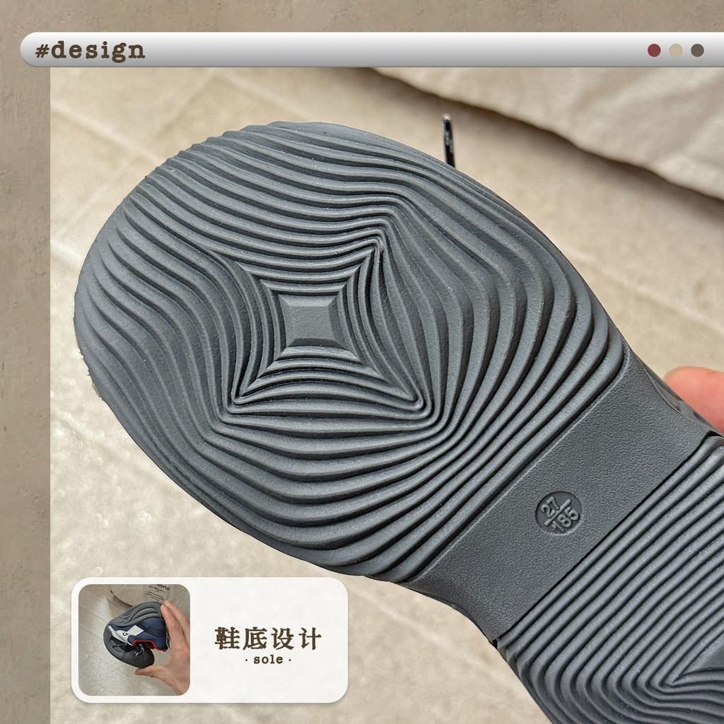 XSHX children's mountain outdoor shoes Velcro Wenzhou classmates boys and girls autumn hiking Baotou autumn non-slip retro