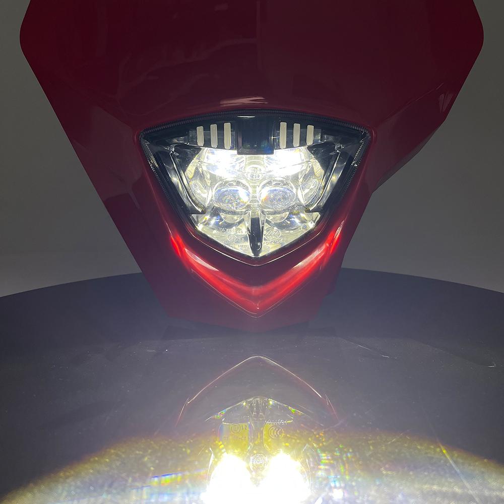 Motorcycle Headlight LED Headlights Wick Motocross Accessories For GAS GAS EC 250 250F 300 350F 21-23 Enduro Dirt Pit Bike Parts