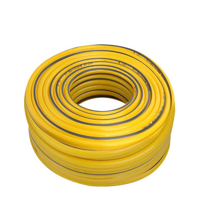 Eco-Friendly Odorless Car Wash & Garden Soft Water Hose - Yellow with Black Line, All-Season Use