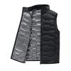 Men Winter New White Duck Down Vest Men Warm Windproof Stand Collar Sleeveless Vest Men Ultralight Waterproof Waistcoat Male