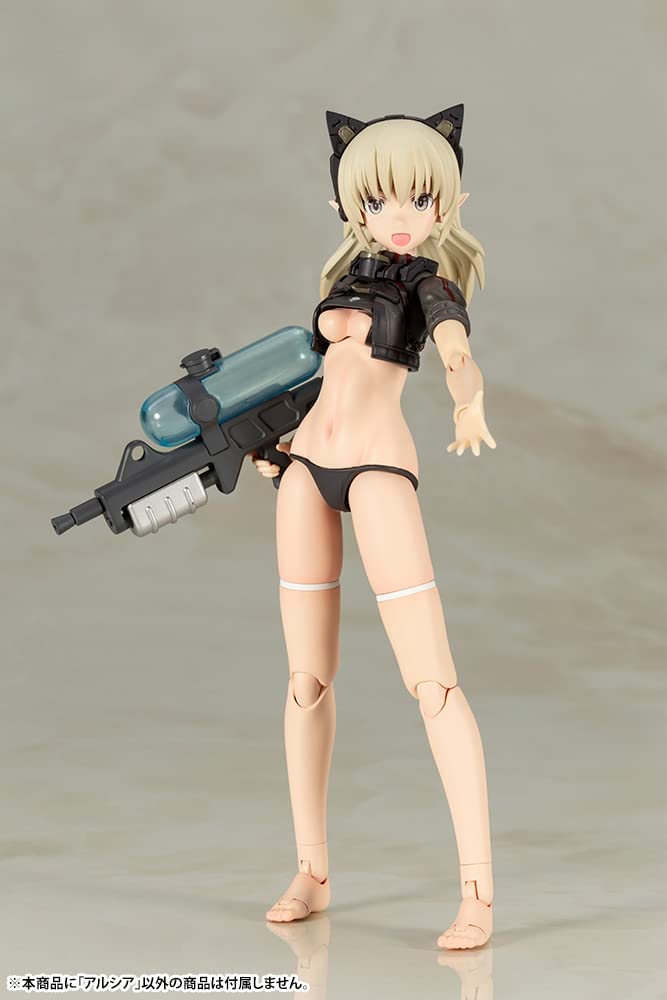 KOTOBUKIYA Shimada Fumikane ART WORKS Alsia Height 160mm plastic model Multicolor molding FG101 approx. Non-scale