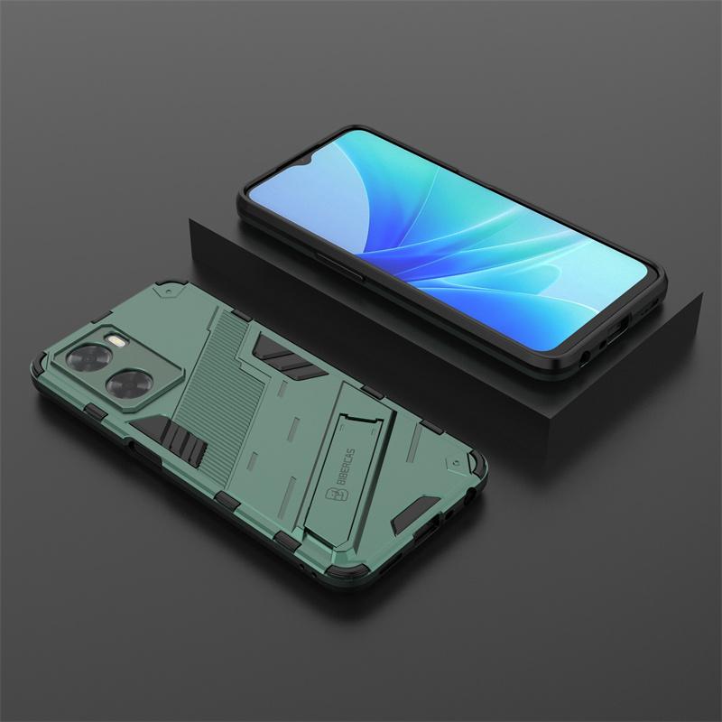 Für OPPO A57 4G Fall Auto Magnetischer Halter Stoßfest Rüstung Zurück Abdeckung Für Oppo A57 2022 EINE 57 OppoA57 CPH2387 6.56 "telefon Fällen