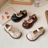 Girls' Versatile Slip-on Shoes with Anti-slip Sole for Outer Wear