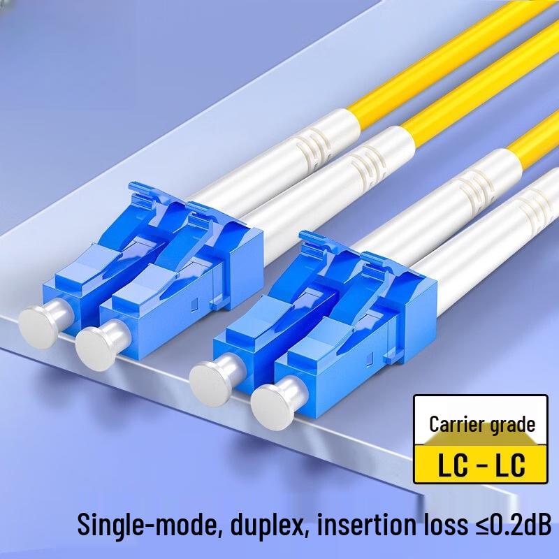 

LLHY Single-Mode Duplex LC-LC Fiber Optic Patch Cable