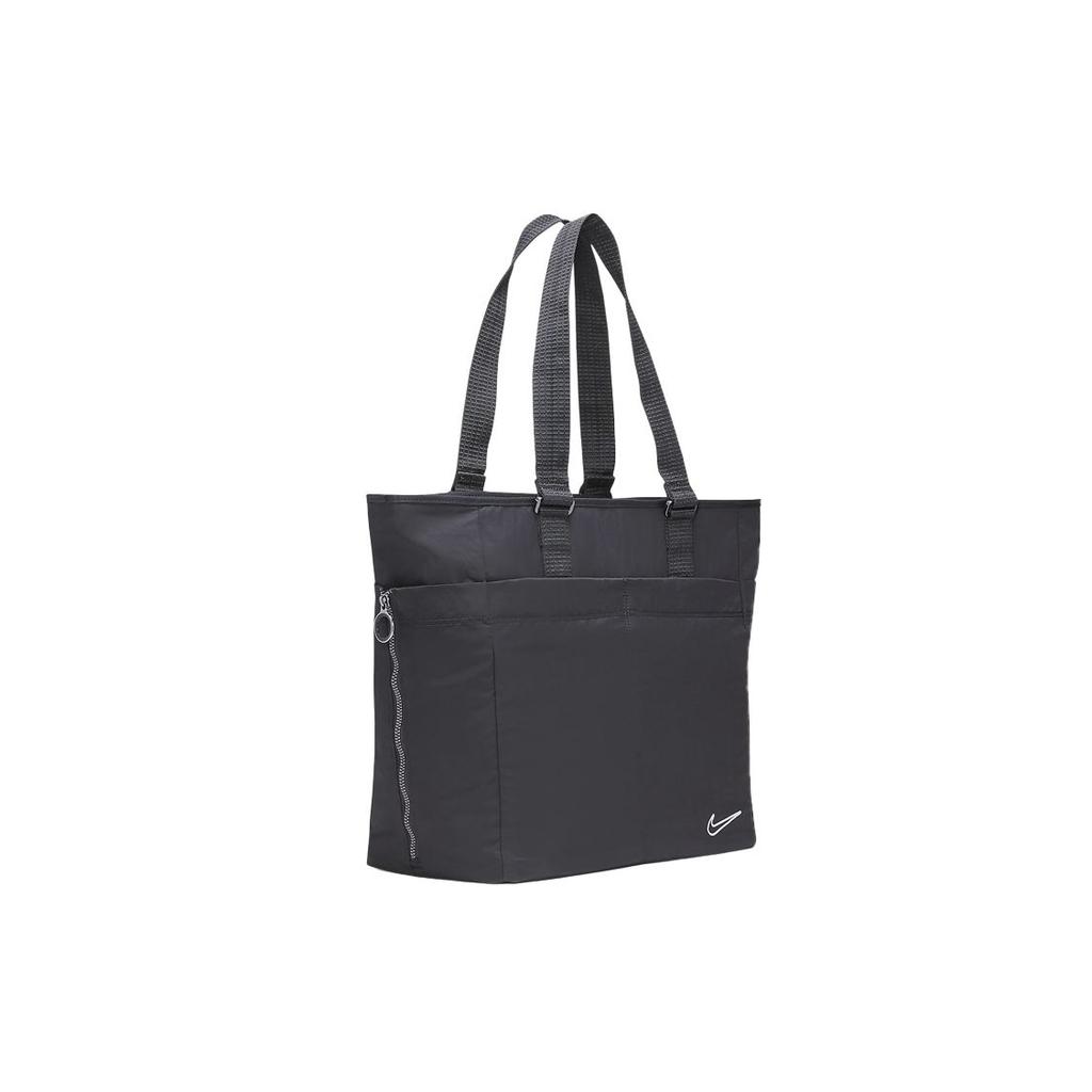 Nike One Luxe Large Capacity Training Small Logo Fabric Tote Bag Shopping Bag Gym Bag Yoga Bag Shoulder Bag Unisex Tote Bag Black CV0058-010