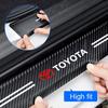 Car Door Sill Protection Sticker Scratch Wear Resistant for Toyota Yaris CHR Corolla Rav4 Hilux Land Cruiser Accessories