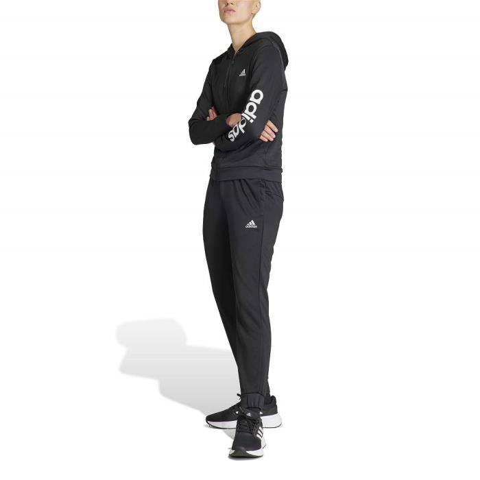 Survêtement Femme - Adidas - Linear - Noir - Manches Longues - Fitness Multisport