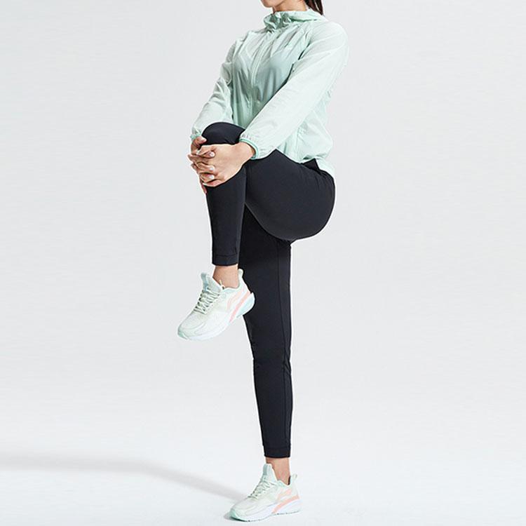 Li Ning Training Series Quick-Dry Breathable Tapered Sports Pants Women Pants Black AKLR218-1