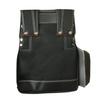 Gokusho Black Cowhide Nail Bag with Ink Pot Holder GL-03B