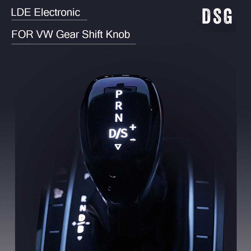Für VW Golf 7 Passat B8 Tiguan MK2 CC Scirocco Octavia Kodiaq Superb Jetta MK5 MK6 Seat Ibiza Leon LED DSG Elektronischer Schalthebel