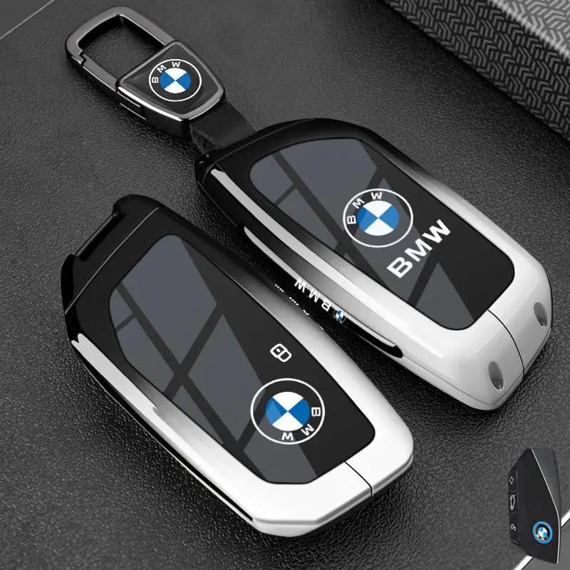 Suitable for BMW Card Key Protection Cover 24 Models X5 Buckle 5 Series 530li Metal 535le Men's 7 Series Card Cover X1X6X7 Shell