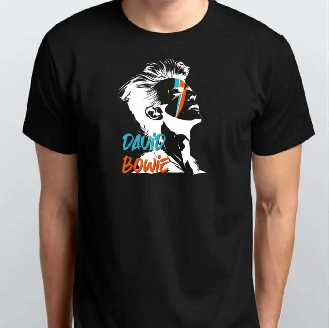 

D-david Bowie Graphic Unisex T-SHIRT S M L XL XXL 3 4 XL Black 4XL