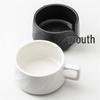 Taozhi Ceramic Coffee Cup & Saucer Set