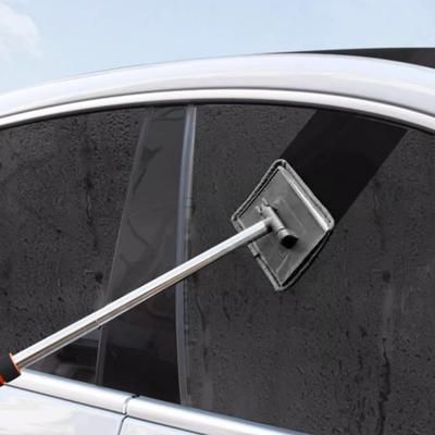 Auto Glas Anti-Beschlag Pinsel Edelstahl Teleskop Stangen Front Windschutzscheibe Dach