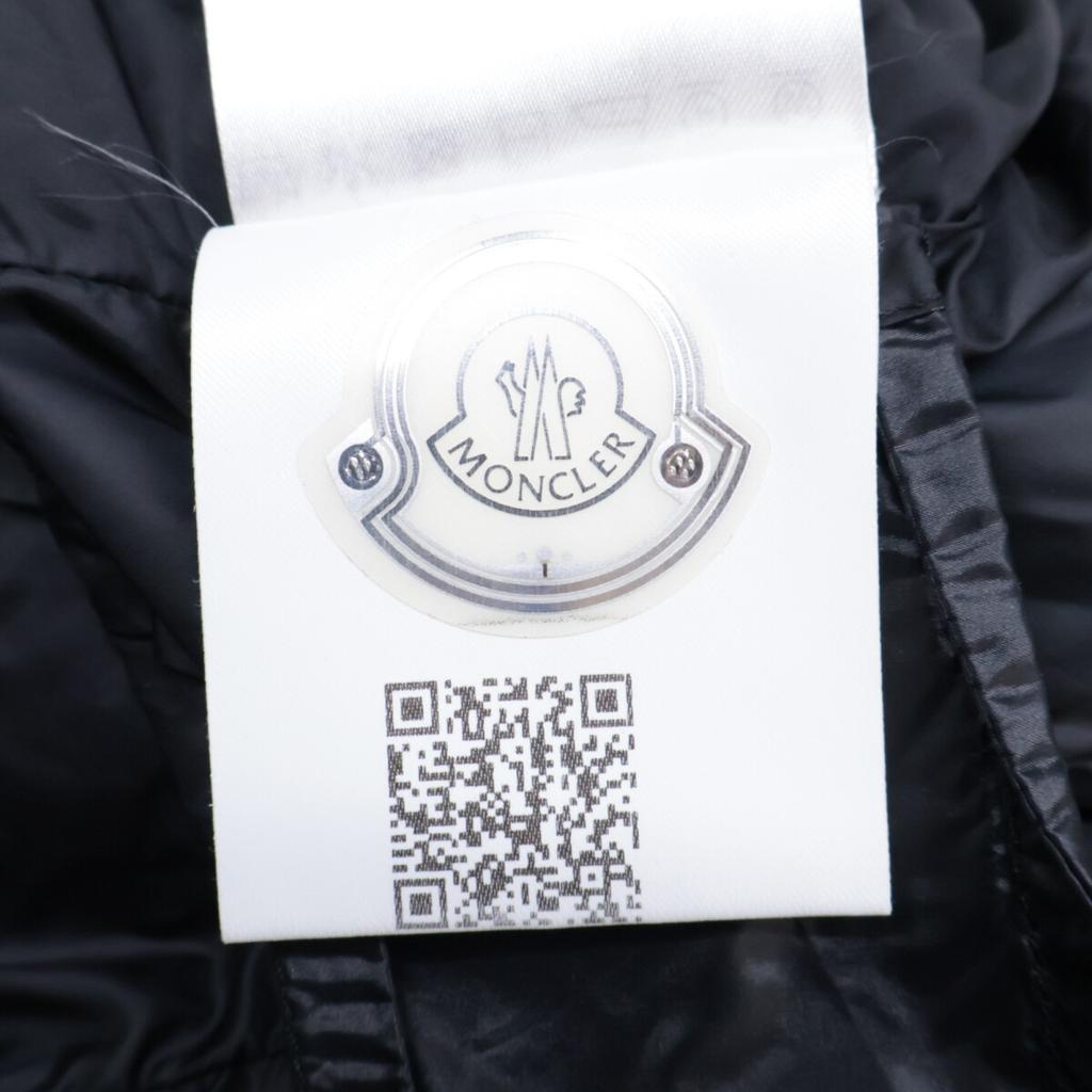 MONCLER Beautiful HERMINE down jacket coat 2 blackUsed