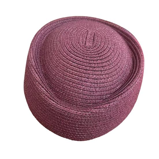 Beret Hat UV Protection Summer Straw Hat Woven Outdoor Visor Hat Lightweight Summer Beach Hat Headwear