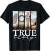 Wahre Geschichte Oster Tag Kreuz Jesus Christlich Er ist Auferstanden T-Shirt