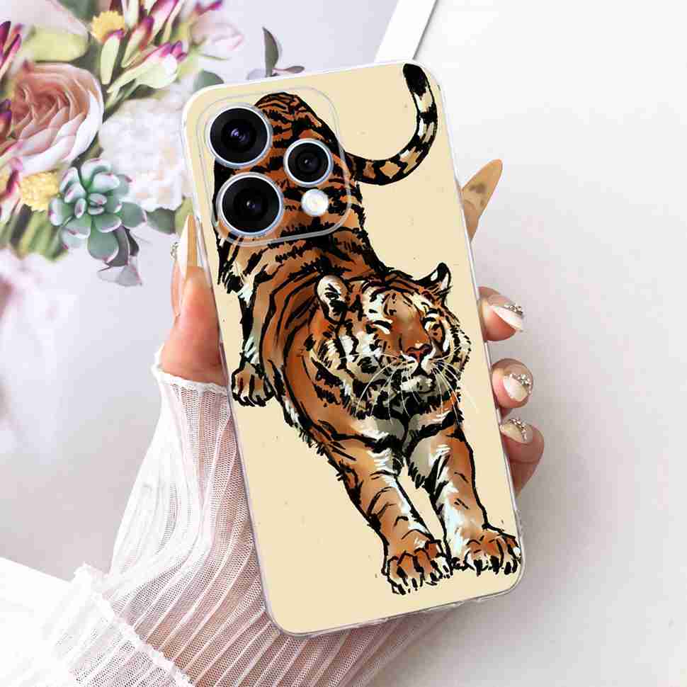 For Oppo Reno15 5G Casing 6.59" Cool Dragon Soft Silicone Back Cover For Oppo Reno 15 Reno15 5G CPH2825 Phone Shell Cases