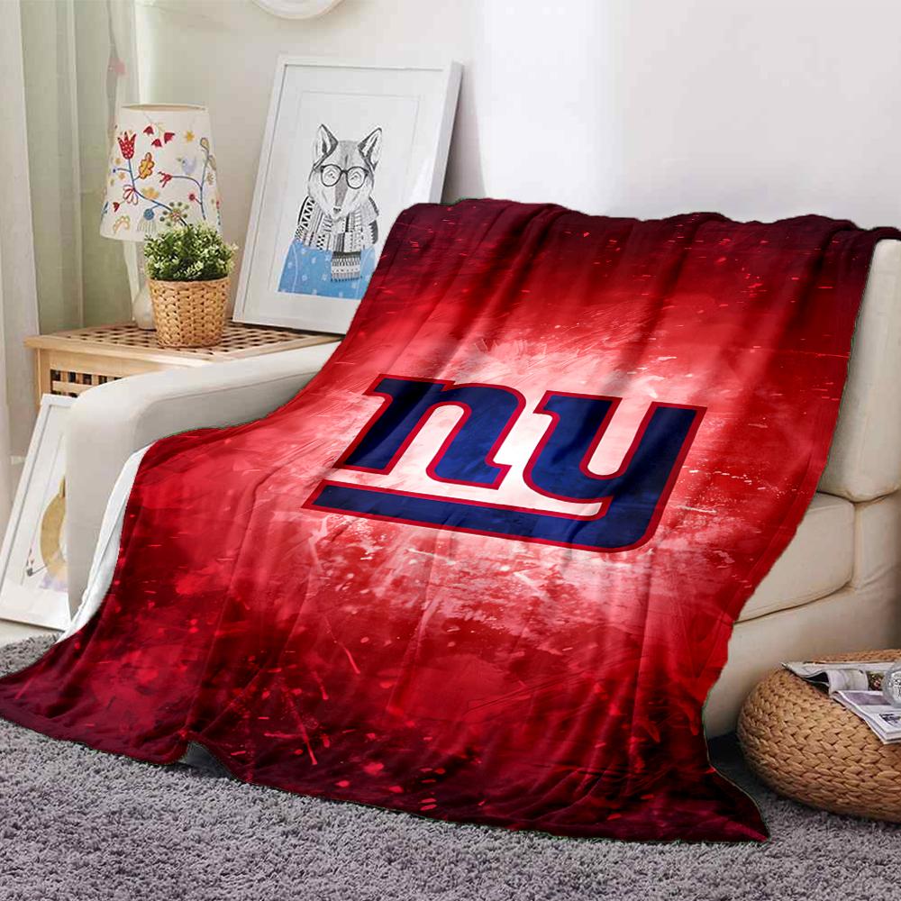 1pc Blanket - New York Giants logo Print Design,Lightweight Blanket for Sofa,Bed- Soft &Warm,Gift for All Seasons
