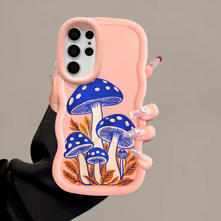 Soft Phone Cover Case for Samsung Galaxy S20 FE S22 Ultra S23 Plus S24 A26 S21 A25 S25 A34 A55 A24 A54 A36 A35 Simple Floral