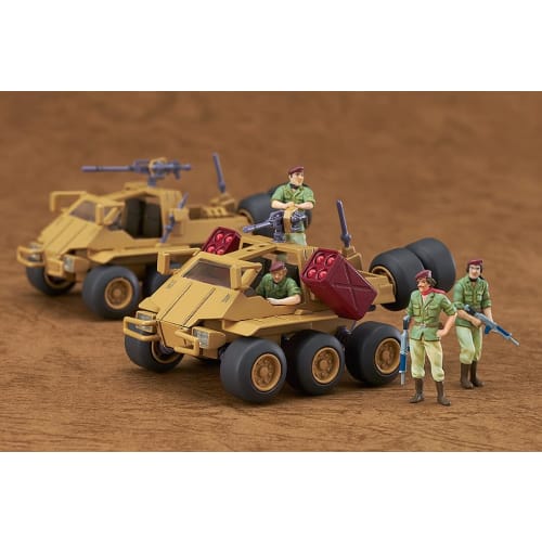 COMBAT ARMORS Fang of the Sun Dougram MAX06 1/72 Scale Bromley JRS Native Dancer Commander Type & Missile Pod Type 1/72 Scale Assembled Plastic Model