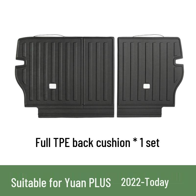 BYD Yuan PLUS TPE Rear Seat Backrest Pad - Wear-Resistant, Car Interior Accessory