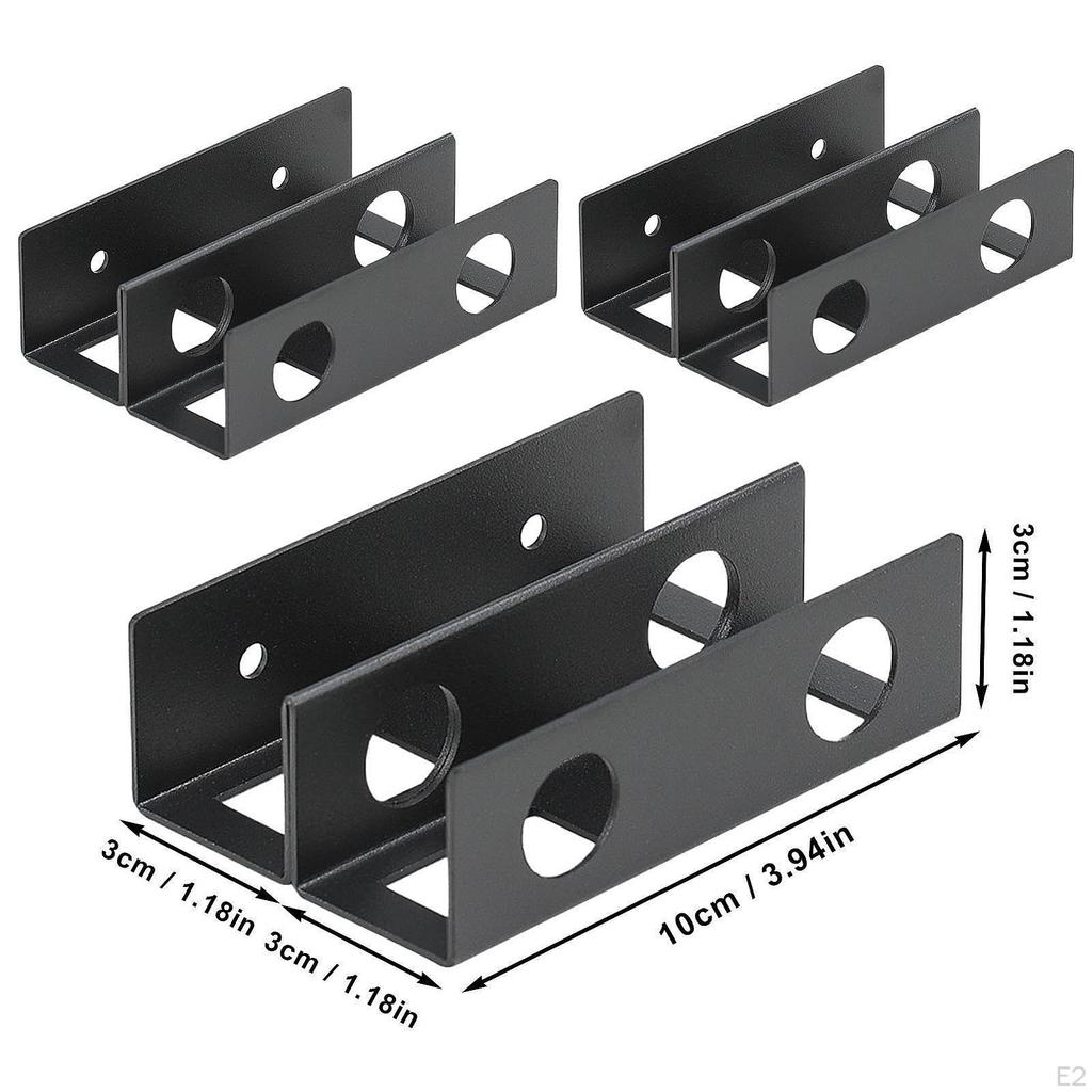 3x under Desk Laptop Mount Support Stand Easy Installation Keyboard Storage Enhanced Stability Metal