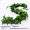 Artificial Grape Leaf Decoration: Green Creeper Vine for Ceiling Plants, Flowers - Wholesale Options Available.