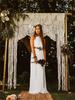 Handmade Cotton Macrame Wedding Backdrop Curtain Bohemia Tassel Art Wall Hanging Tapestry Headboard Wall Hanging 180*200cm