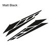 2PCS Motorcycle Front Fairing Decals Cool Motorbike Stickers Waterproof Electric Scooter Decor Stickers For Yamaha Suzuki Honda