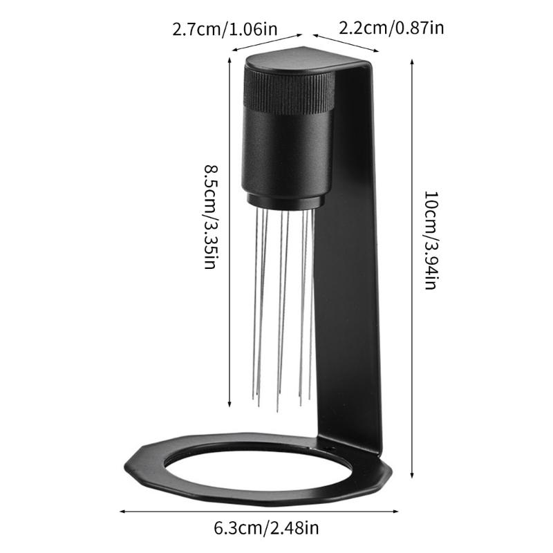 Espresso Espresso Stirrer Adjustable Espresso Distributor Stirrer Tool with Magnetic Stand Espresso Coffee Tool