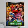 Cartoon SSesame SStreets Hippie Wall Hanging Tapestries for Living Room Home Dorm Decor Art Home Decor