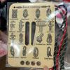 Lernen Knoten Übungsbrett Multifunktional Langlebig Tragbar Paracord Knotenbinde-Übungskit Für Outdoor-Survival Marine-Fähigkeiten