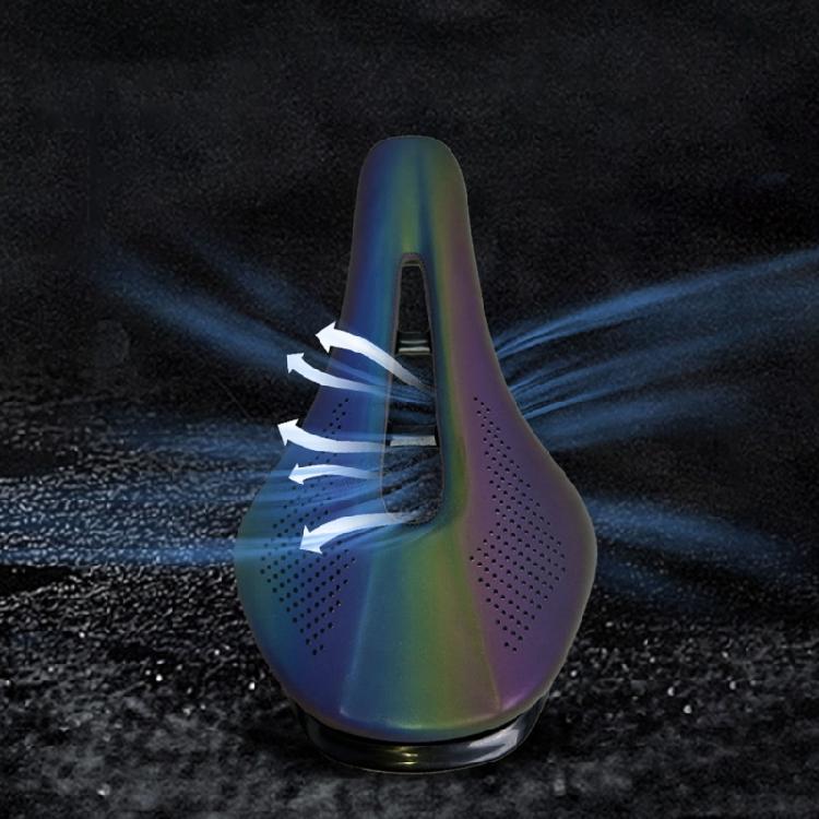 Comfortable Bicycles Cushion PU Leather Bike Saddles Seat Pad Shockproof Bike Cushion for Mountain Exercise Bike