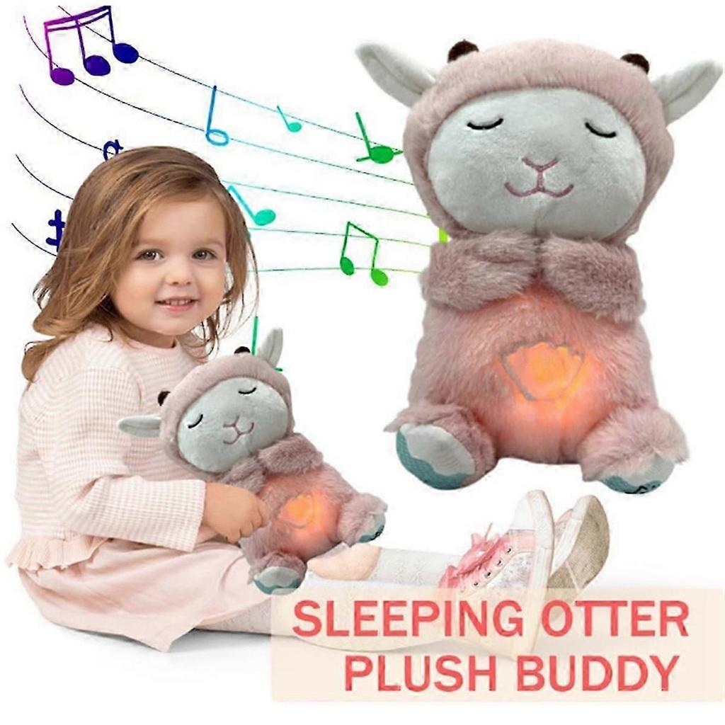 Breathing Stuffed Animal Toys for Calming Sleep - Soothing Baby Sleep Soother Plush Toy for Restful Nights