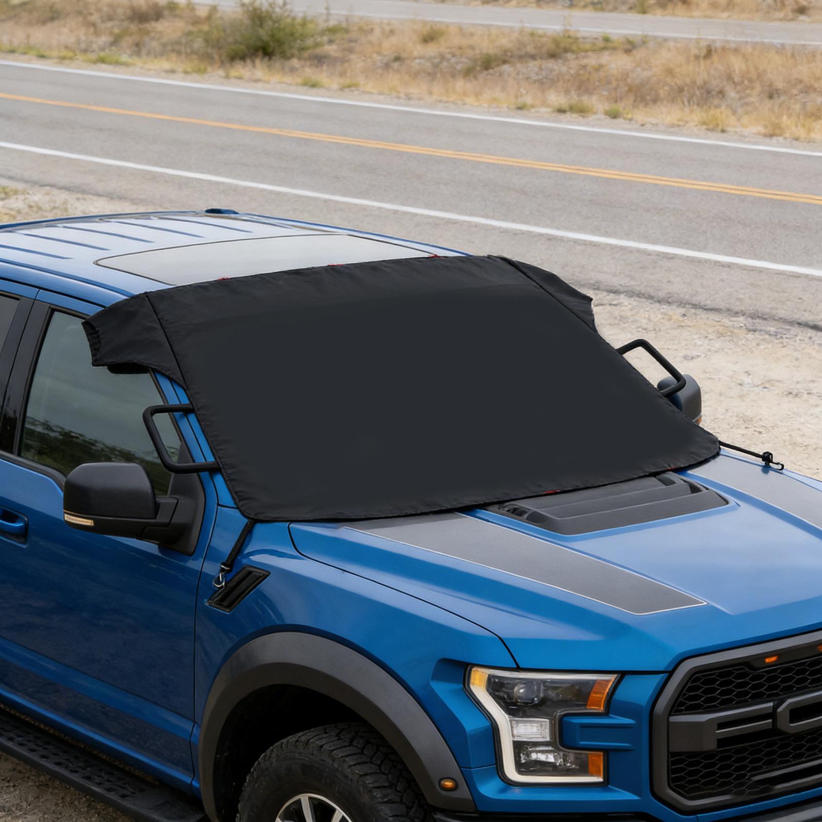 

Car Snow Cover Magnetic Oxford Protector Tarp Car Cover For Snow For Suv Truck Van Sedan Auto Vehicle Window Winter China Mainland