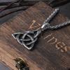 Men's Viking necklace, punk talisman, classic necklace, Nordic style, snake, Celtic knot pendant