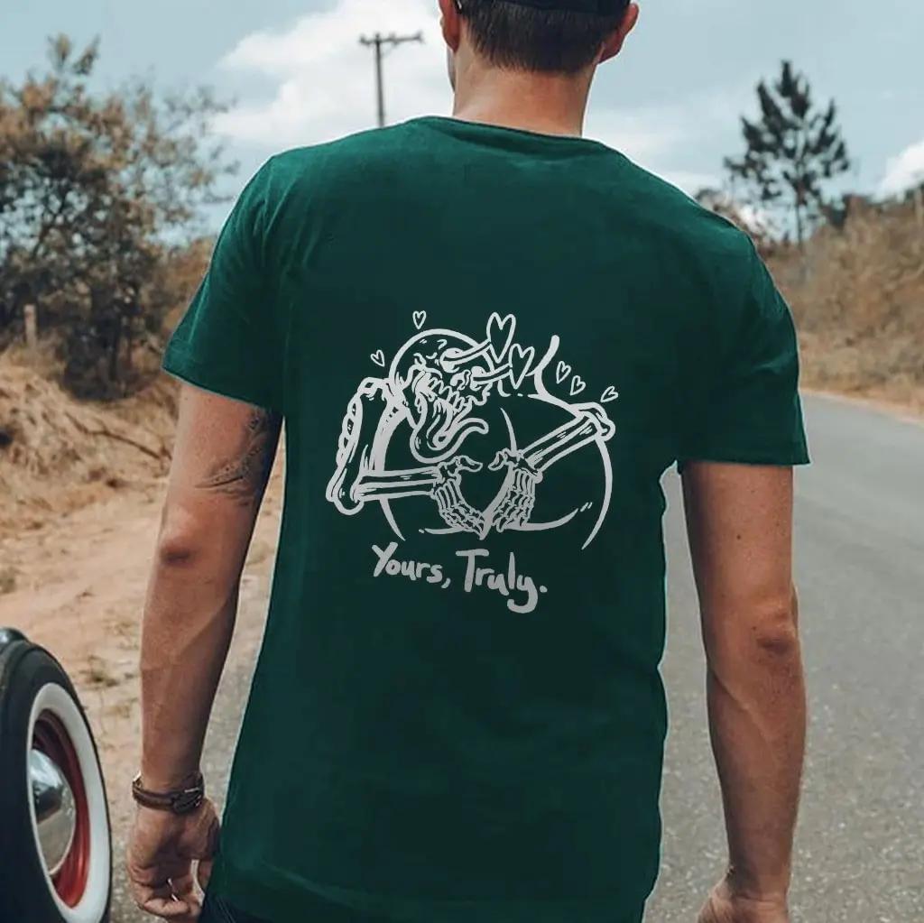 New Style Summer Quick Dry Men's 3D Printed Casual Comfortable O Collar Short Sleeve Loose Street Personality Loose Top Popular