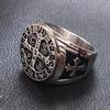 New Stainless Steel Ring CSPB Cross Gold Men's Stainless Steel Ring