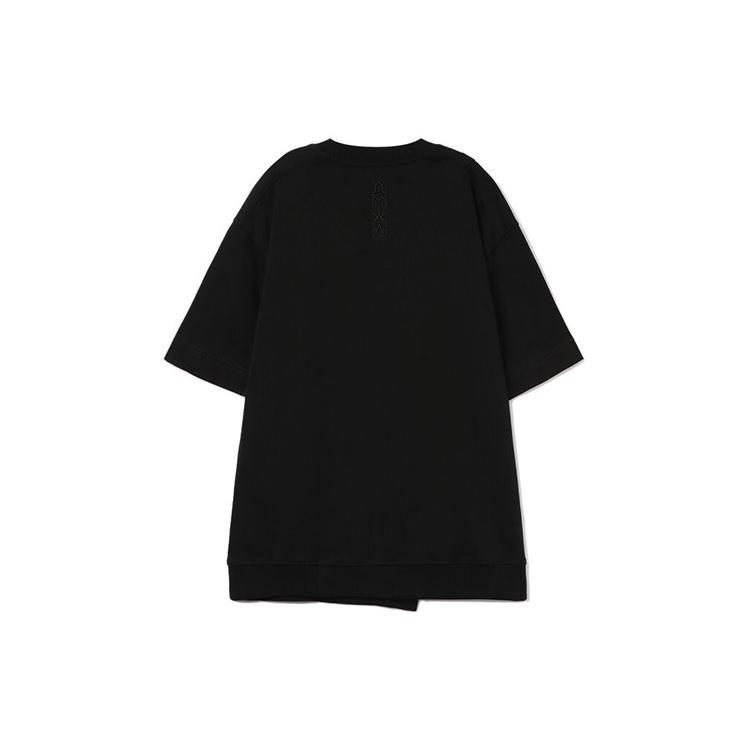 Li Ning Sportlife T Shirts Men's Black Crew Neck Moderate Other AHSR887-3