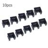 10PCS Car Wiper Hood Trim Deflector Panel Reset Clips 66820-4BA5A For Nissan